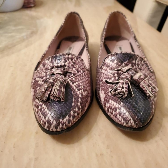 Miu Miu snake/lizard loafers - Picture 7 of 8